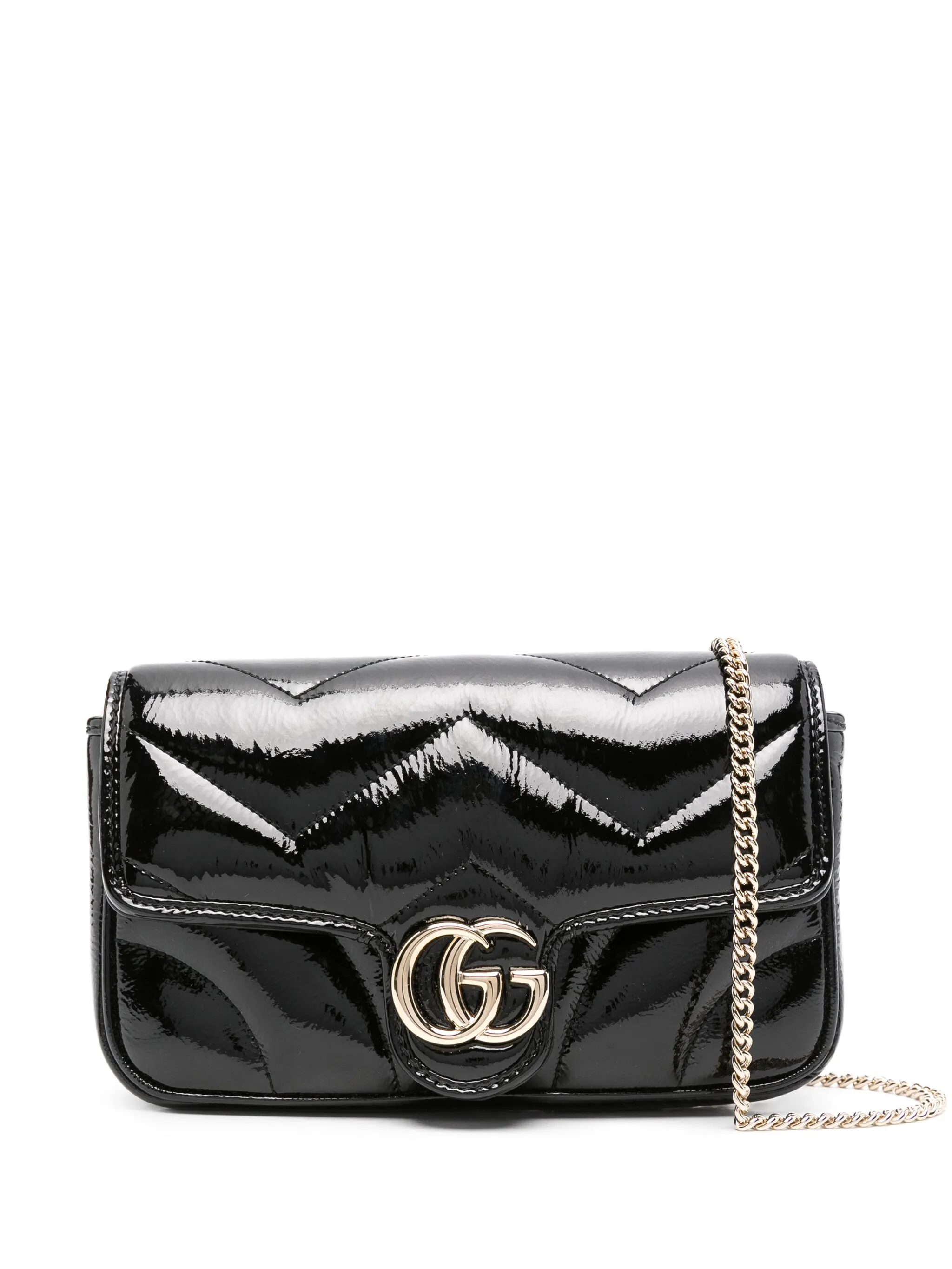 

Маленькая сумка через плечо Marmont Gucci, черный