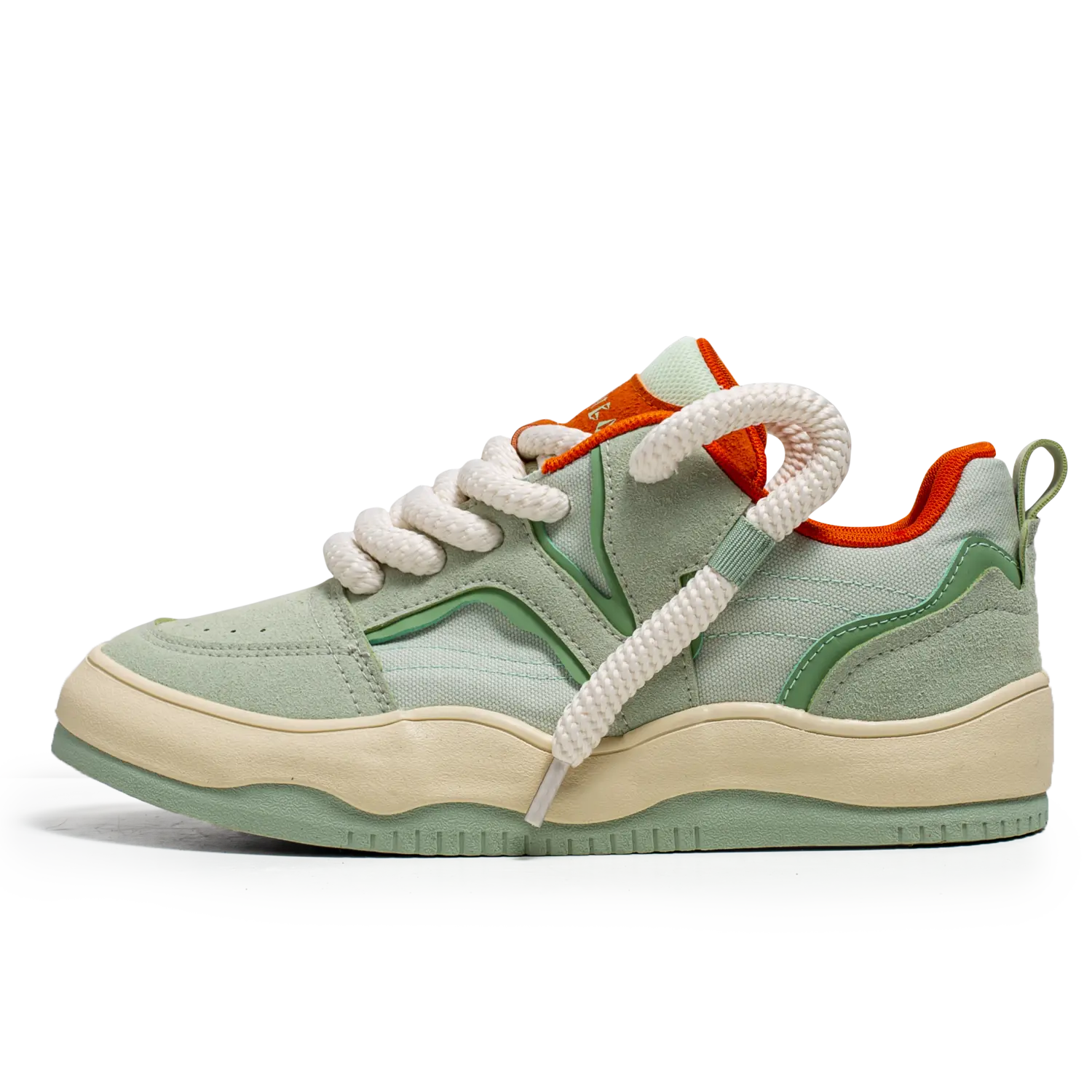 

TONYBEAR Мужские скейтерские кеды Carrot 8/Dingdang низкие мятно-зеленые, цвет Mint Green