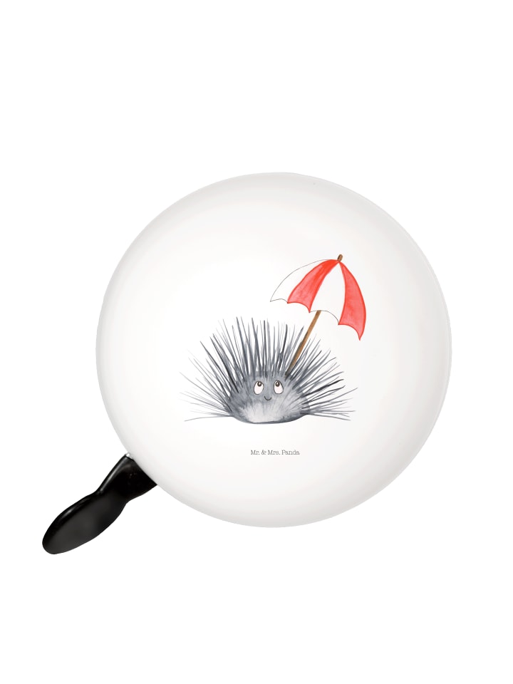 

Mr. & Mrs. Panda Велосипедный звонок, дизайн в виде морского ежа без слогана, белого цвета