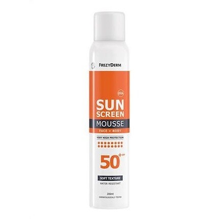 

Солнцезащитный мусс для лица и тела, солнцезащитный крем Spf50 - 200 мл Frezyderm