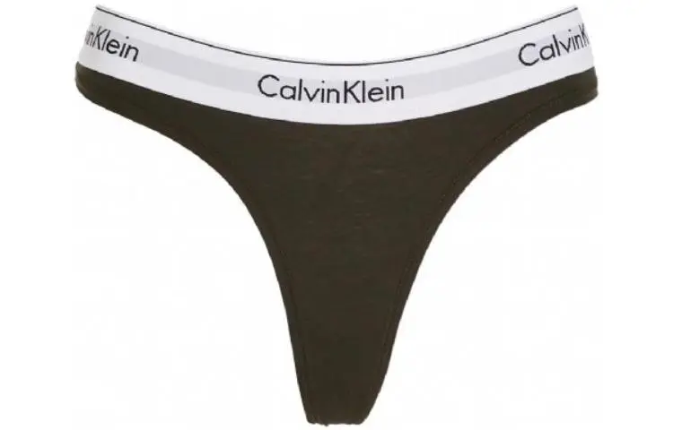 

Calvin Klein Трусы-стринги Europe Version, женские, 1 пара, черные
