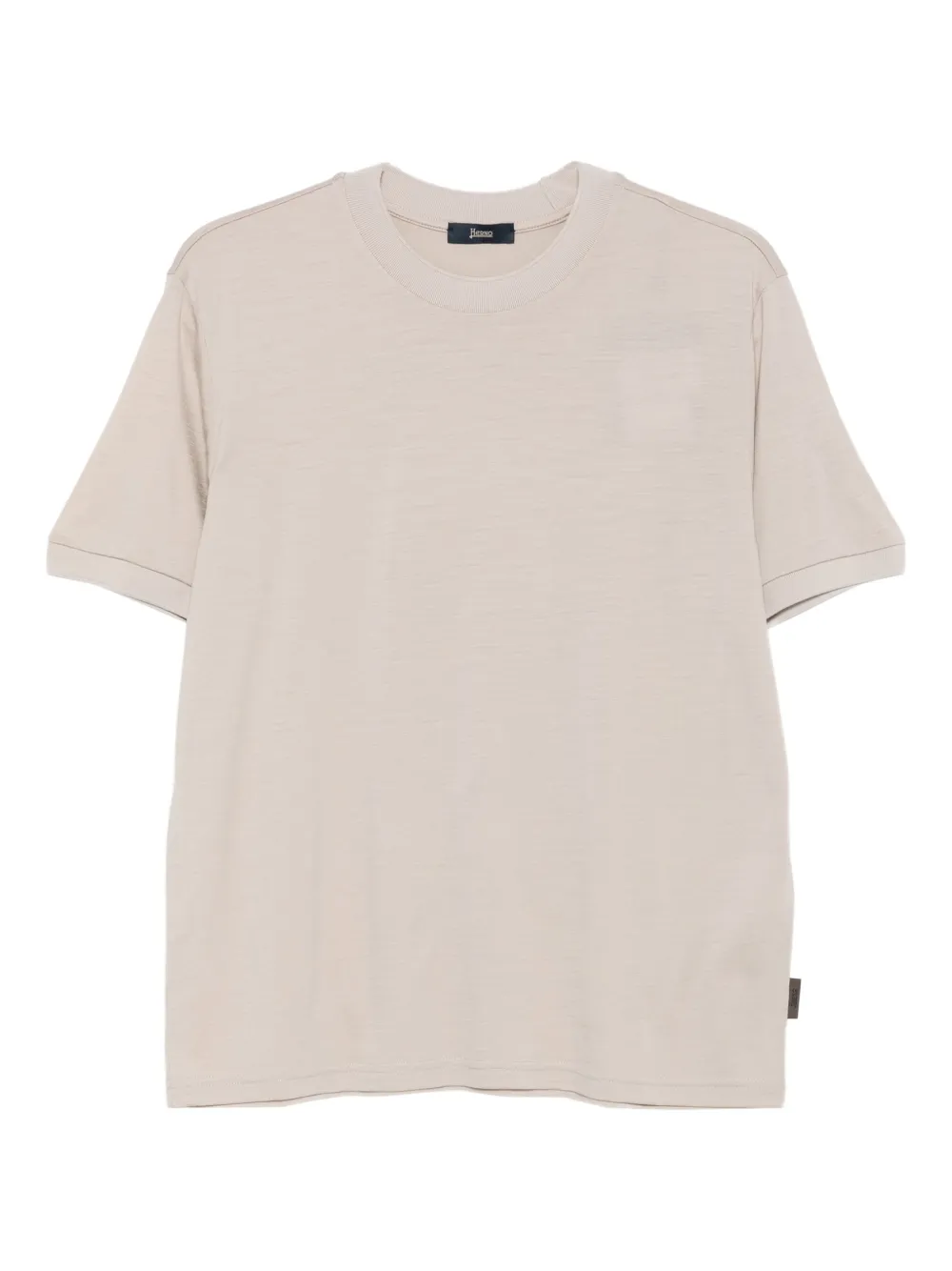 

Футболка с круглым вырезом Herno, нейтральный