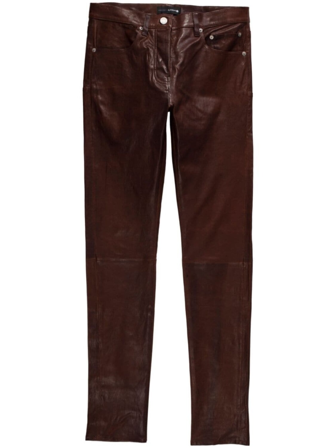 

Purple Brand джинсы скинни P001 с заниженной талией, коричневый