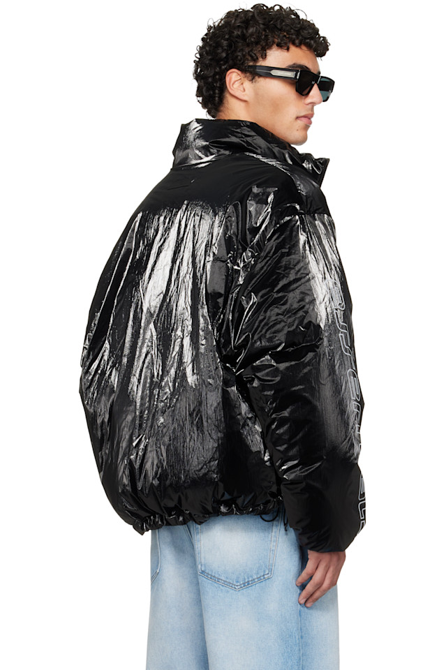 Fear Of God Essentials Черная праздничная пуховая куртка — фото 3