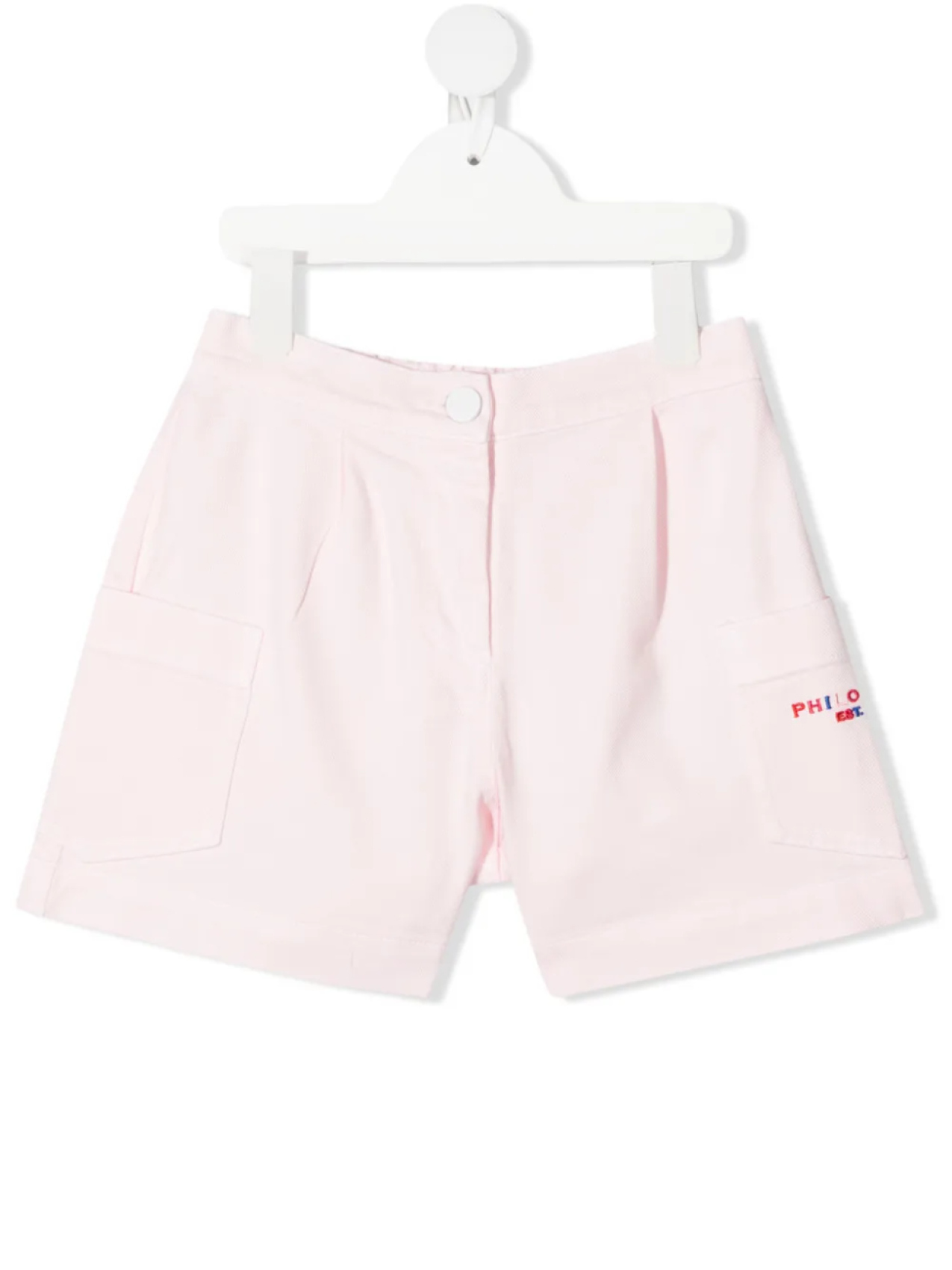 

Philosophy Di Lorenzo Serafini Kids шорты с накладными карманами, розовый
