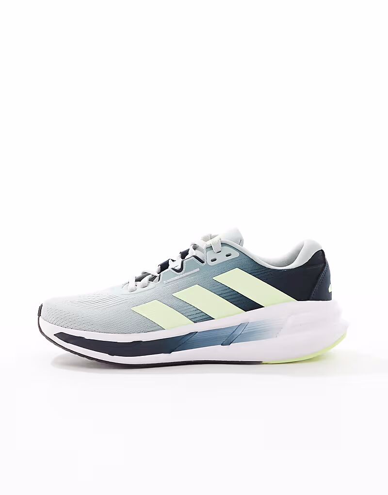 Кроссовки Adidas Running Questar 3 серого и желтого цвета Adidas Performance — фото 2