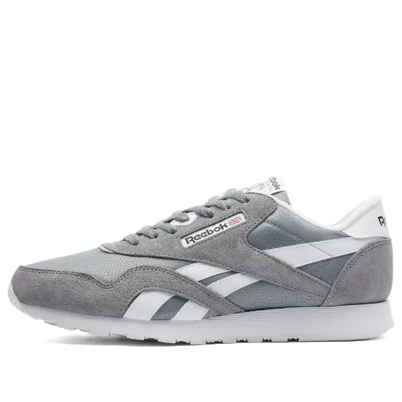 

Кроссовки classic nylon 'pure grey' Reebok, серый