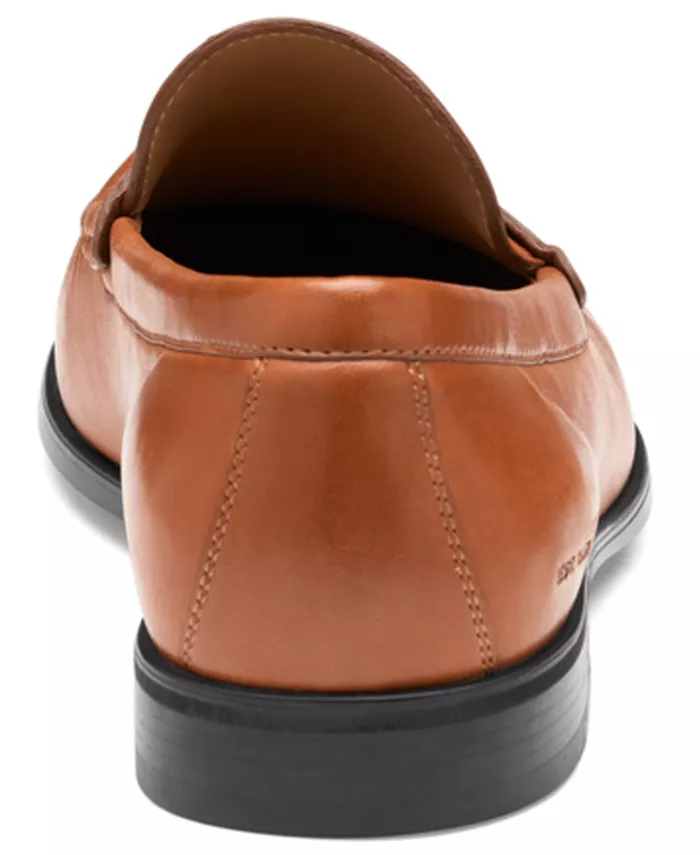 Мужские лоферы Harrison Penny Slip-On с круглым носком Johnston & Murphy, коричневый — фото 3