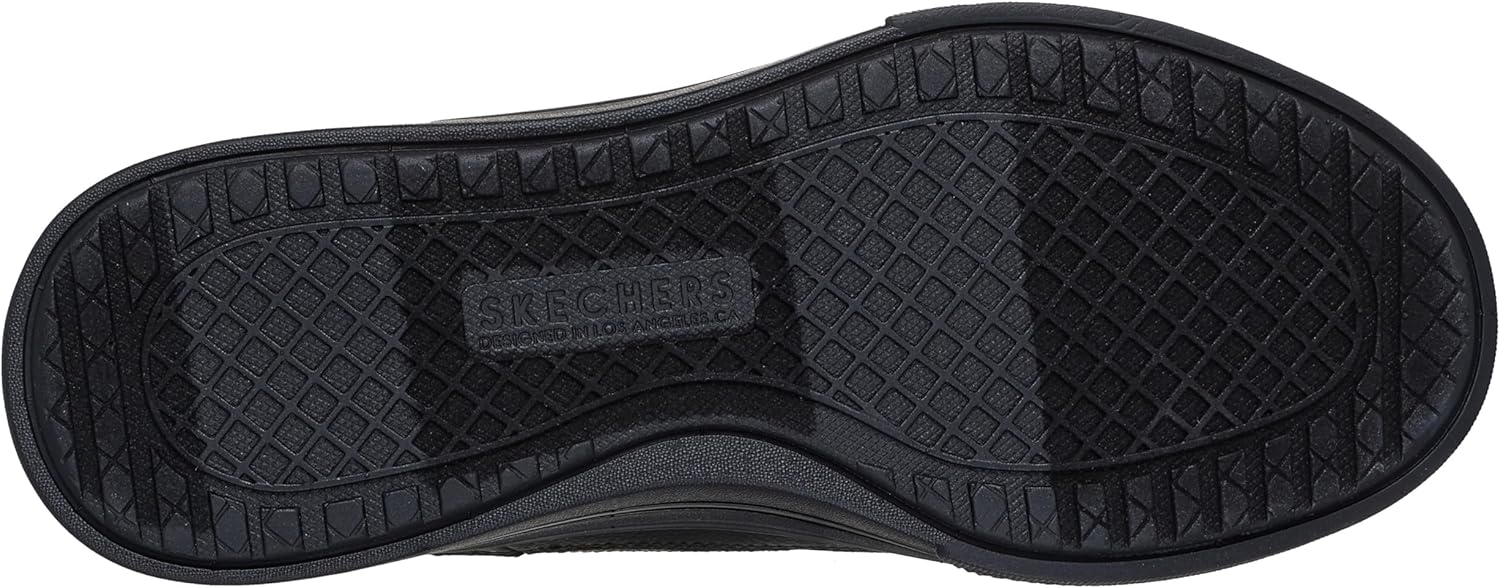 Мужские кроссовки Skechers Arch Fit Arcade - удобные слипоны без застежек, черный — фото 2
