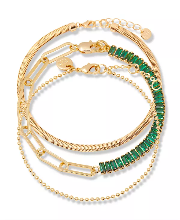 

Теннисный браслет с камнем Прии Brook & York, may