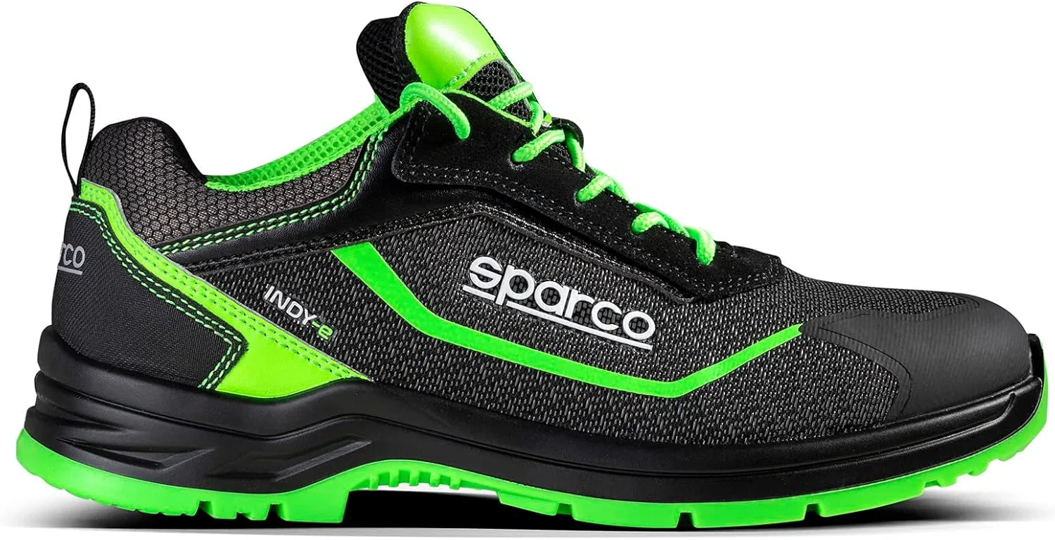Sparco - Indy-e ESD S3S SR FO LG - Защитная обувь для мужчин и женщин - Нескользящая и прочная рабочая обувь - Защитная обувь для любых условий работы, Nrvf