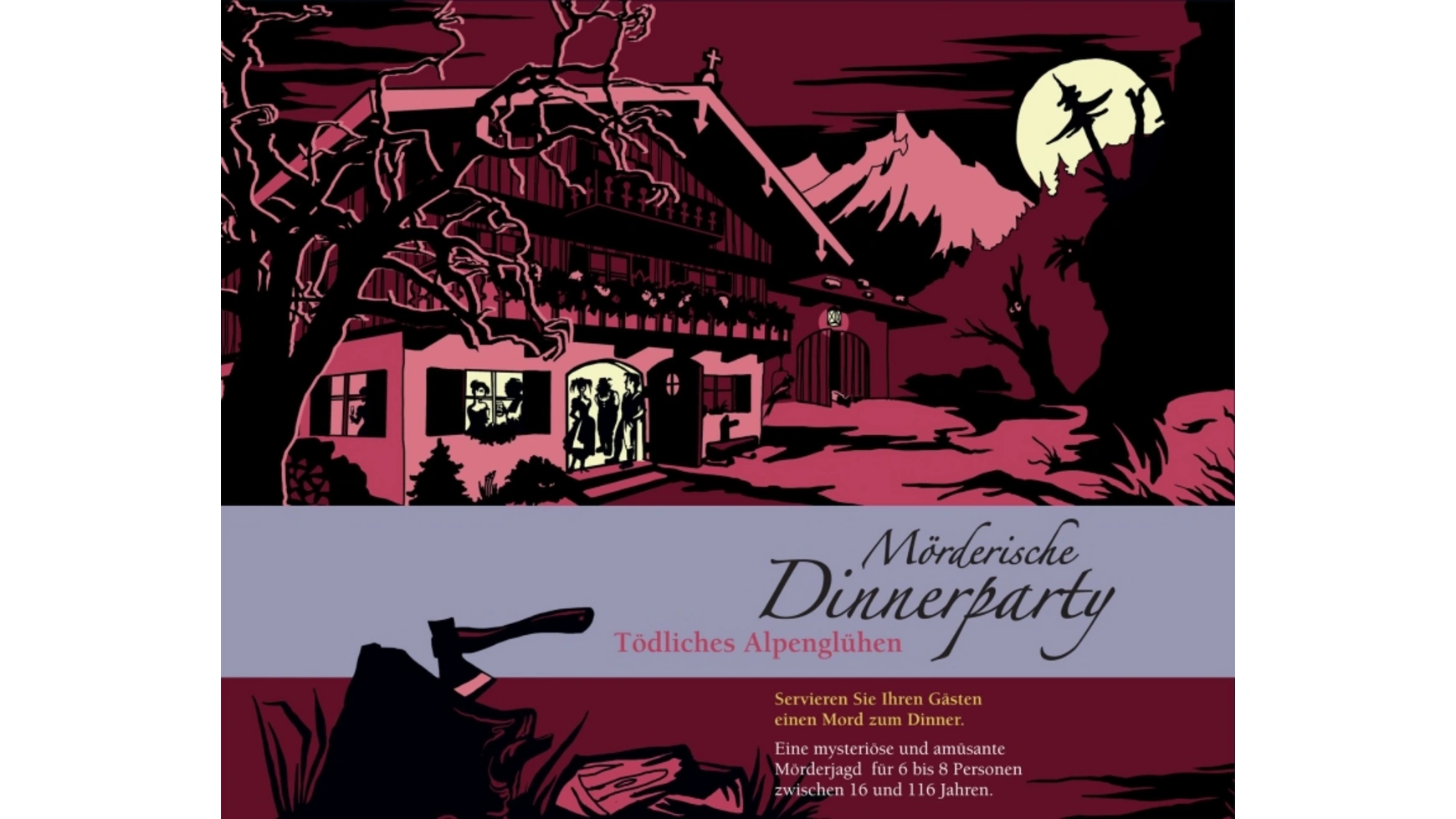 

Blaubart Verlag Murderous Dinner Party – Deadly Alpenglow Ролевая игра