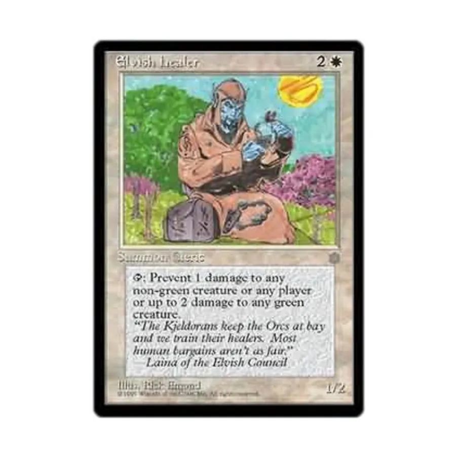

CCG Эльфийский целитель (клавиша C), MTG - Ice Age
