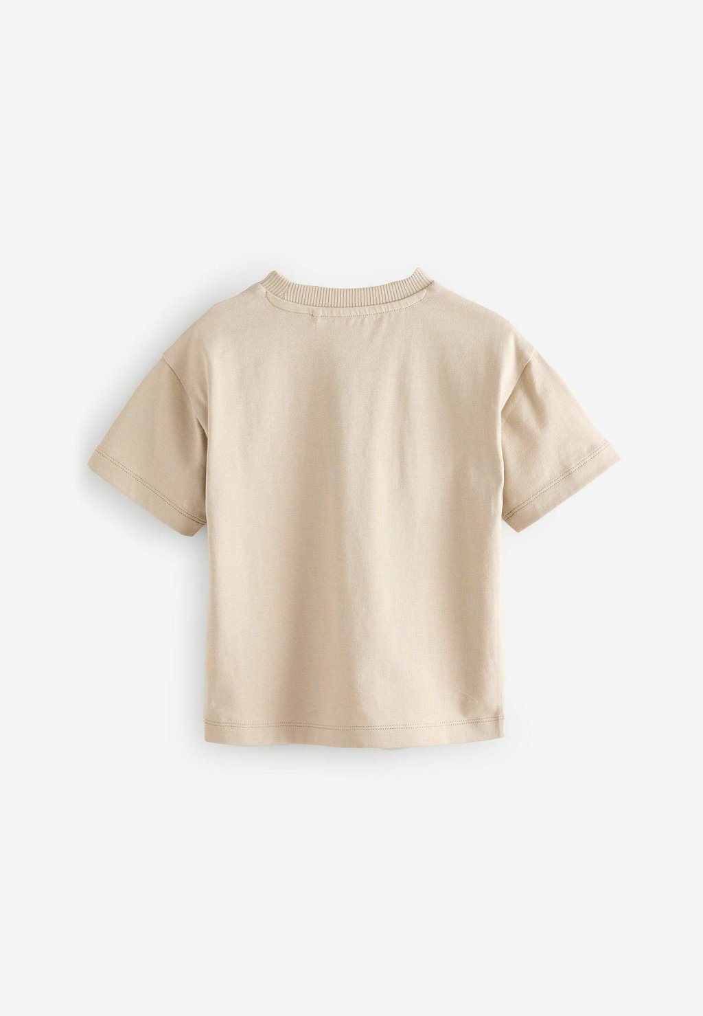 Базовая футболка REGULAR FIT  SHORT SLEEVE PLAIN  Next, бежевый — фото 2