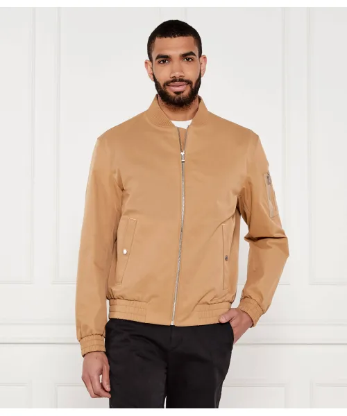 

Бомбер H-Comber-253 Regular fit Boss, бежевый