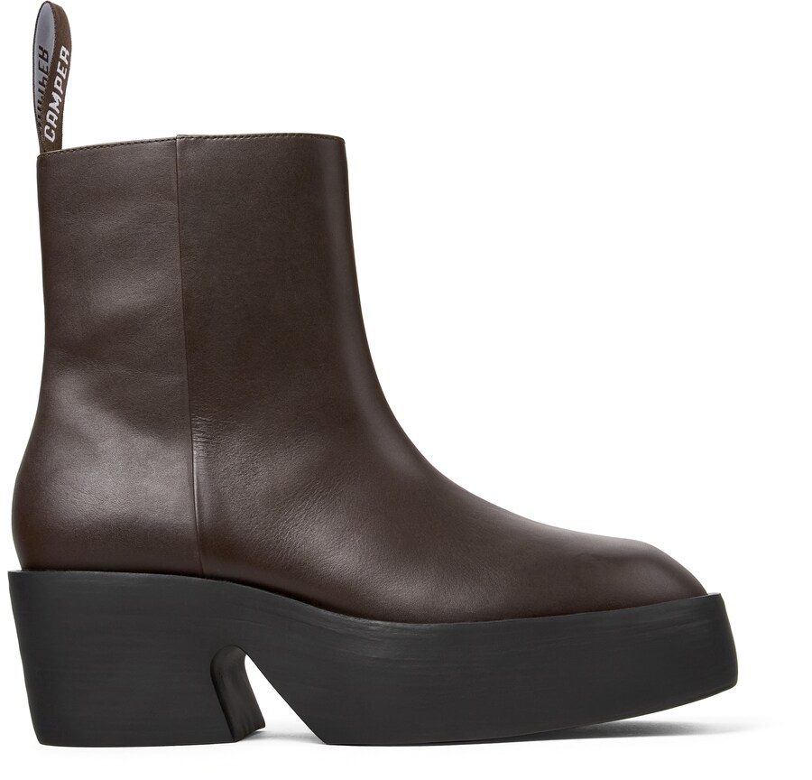 Ботильоны CAMPER Billie, Dark brown — фото 2