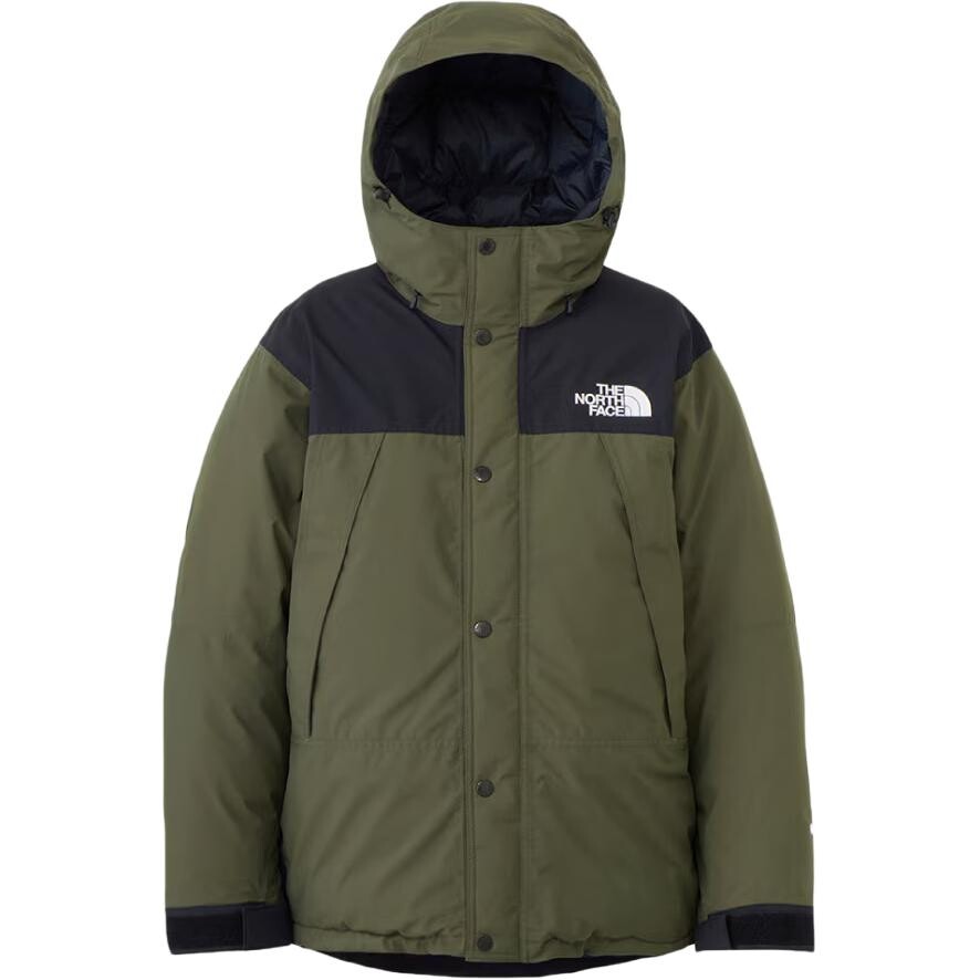 

Пуховик унисекс серо-коричневый The North Face