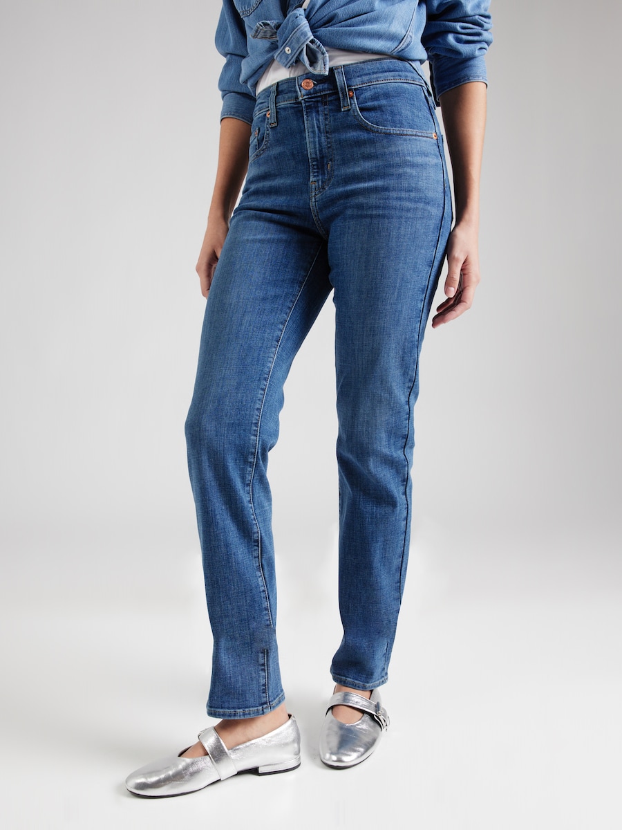 Узкие джинсы LEVI'S  724 High Rise Straight, Blue Denim — фото 3