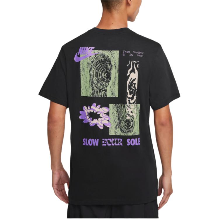 Футболка sportswear club Nike, черный — фото 4