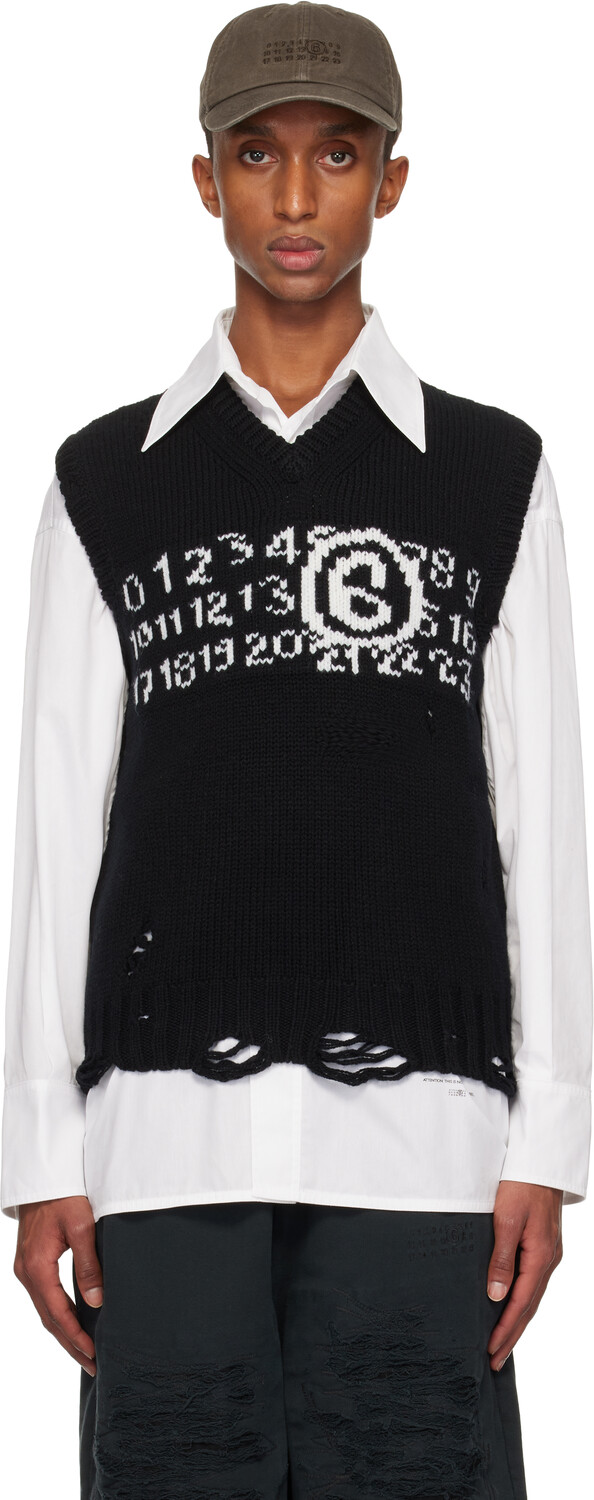 

Жилет с цифрами MM6 Maison Margiela