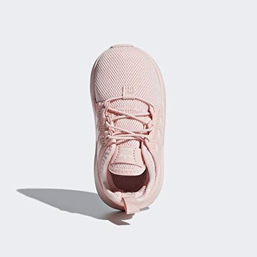 Кроссовки Adidas Originals Kids Unisex X PLR (Little Kid), розовый — фото 4