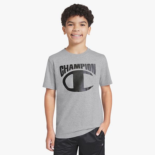 

Футболка Boys 8-20 signature Champion, Gray Heather