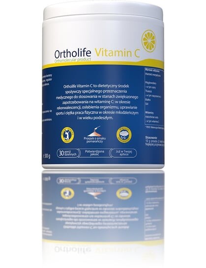 

Ortholife Витамин С, порошок, 300 г Noble Pharma