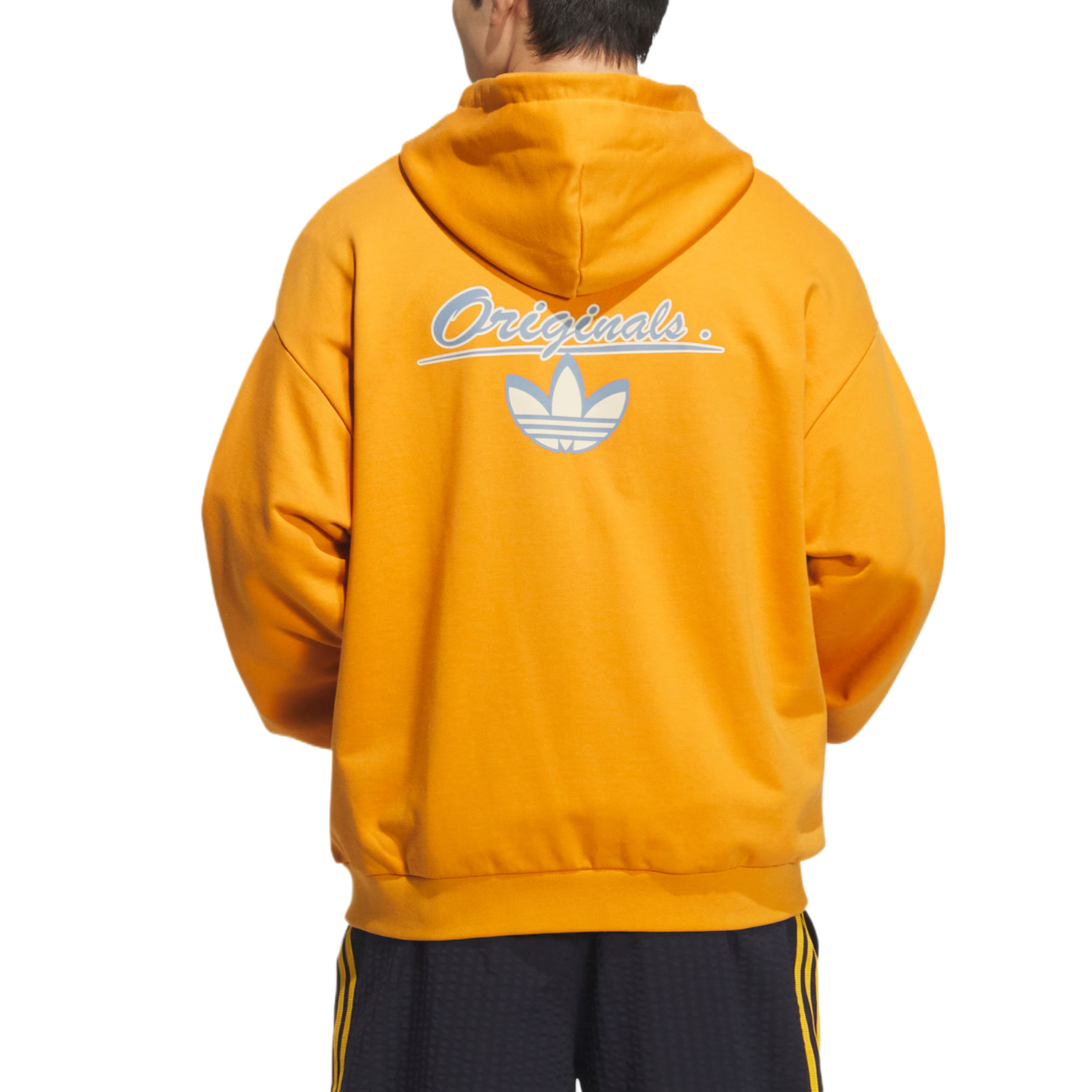 Унисекс свитшот Adidas Originals, оранжевый — фото 3