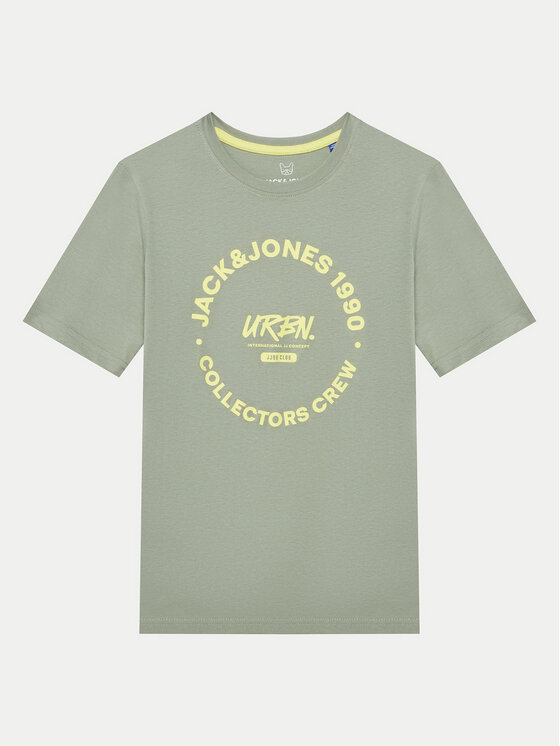 

Футболка обычного кроя 12270001 Jack&Jones Junior, зеленый