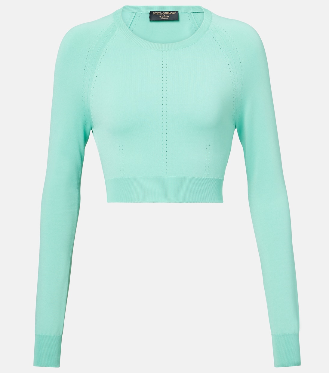 

Укороченный свитер Dolce&Gabbana, Medium Peacock Green