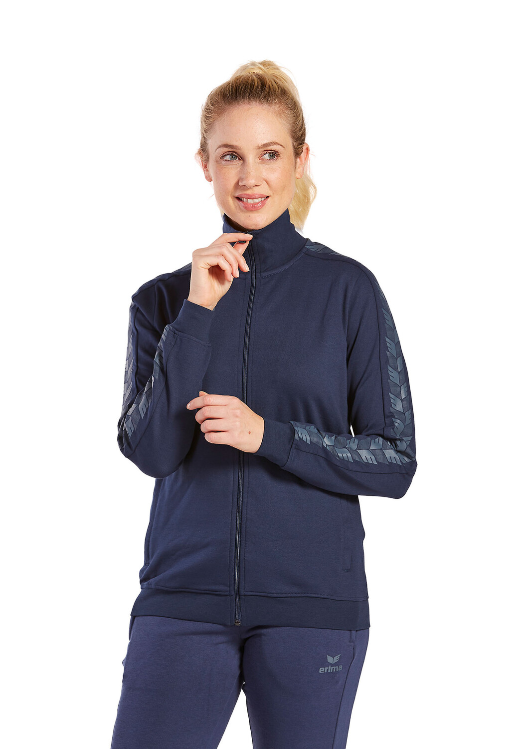 

Спортивная куртка erima Essential Team Tracktop Jacke, цвет new navy/slate grey
