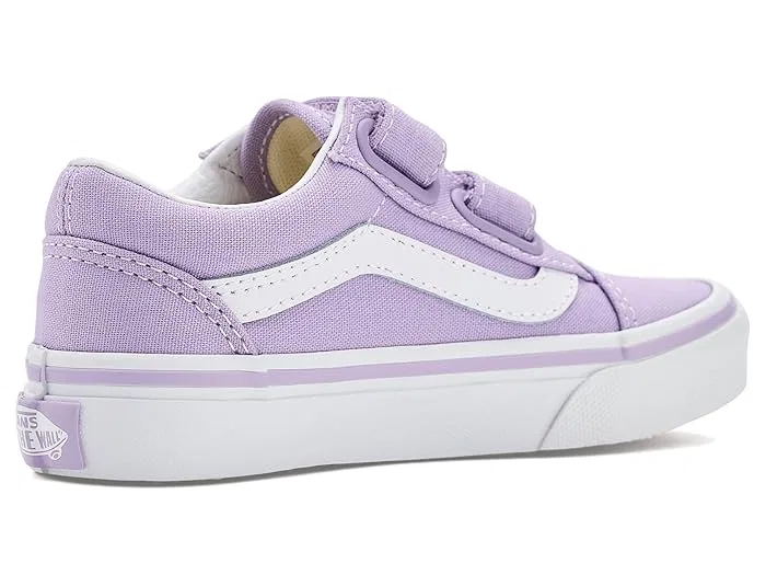 Кроссовки Old Skool V Butterfly Vans Kids, Soft Orchid — фото 4