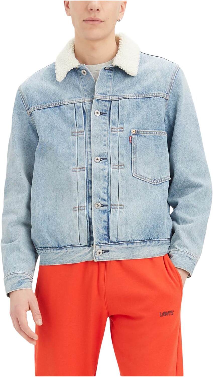 

Куртка Lined Type I Trucker Levi's, цвет Kentucky Blue Lined