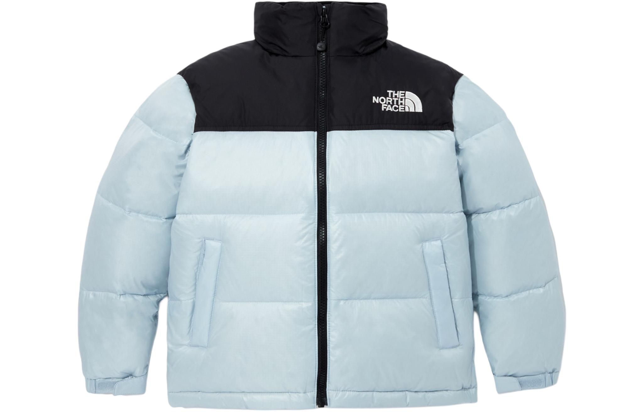 

Детские пуховики/жилеты The North Face, голубой