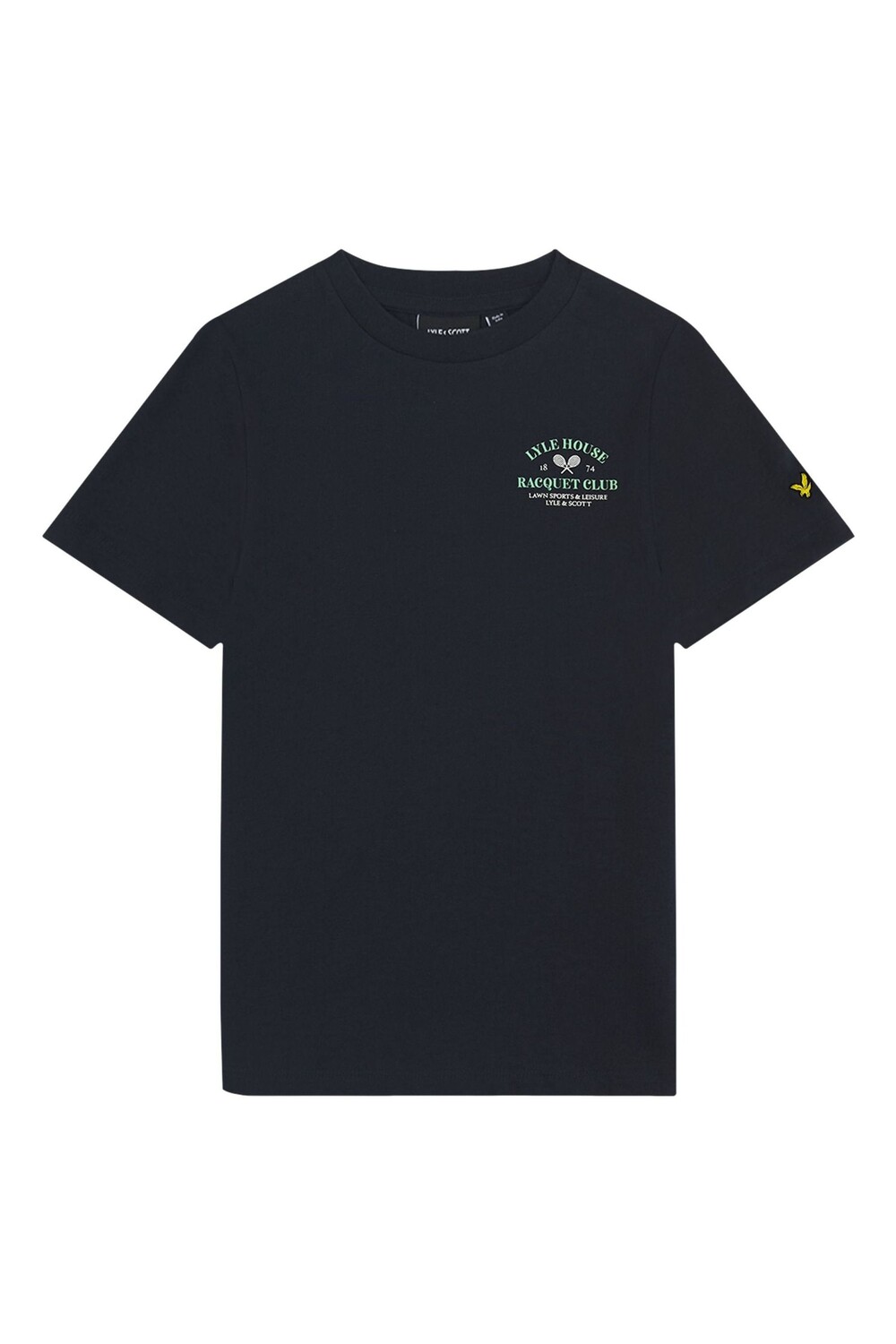 

Клубная футболка для мальчиков с принтом на спине Lyle & Scott, синий