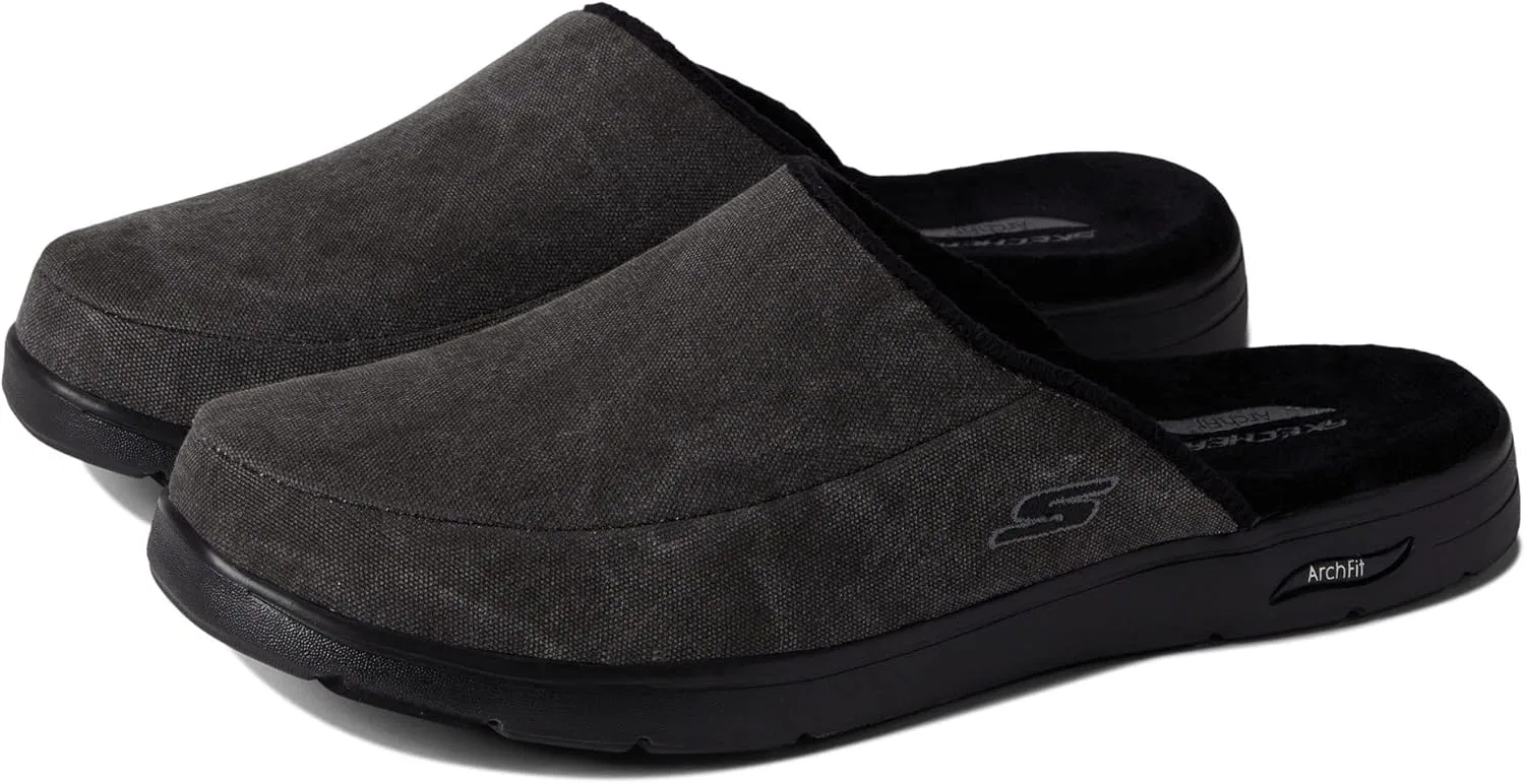 Тапочки с поддержкой стопы Skechers, черный