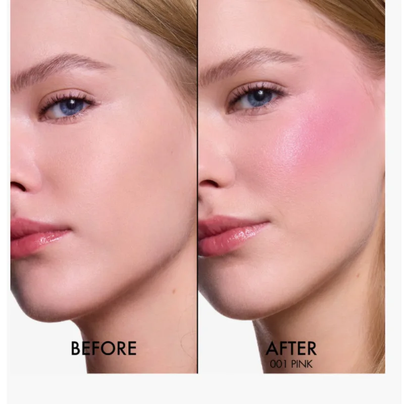 DIOR Румяна-стик Rose Radiance 26 Spring New Color Launch, стойкие с блеском, 6 г, #001 Pink — фото 4