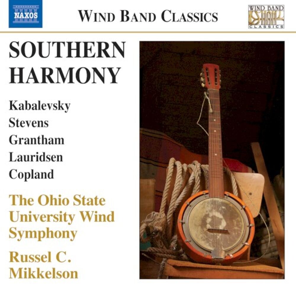 

Диск CD Wind Band Classics: Southern Harmony - Ohio State Wind Symphony, Russel C. Mikkelson