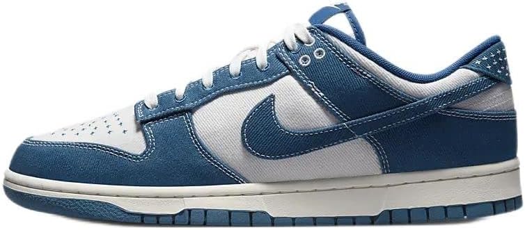 

Мужские кроссовки Nike Dunk Low, белый/синий