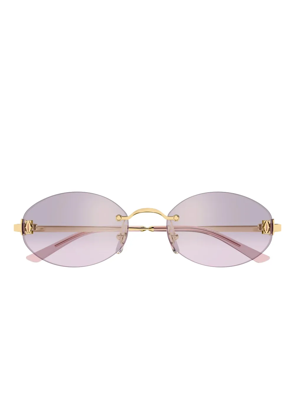 

Солнцезащитные очки CT0592S Cartier, золотистый