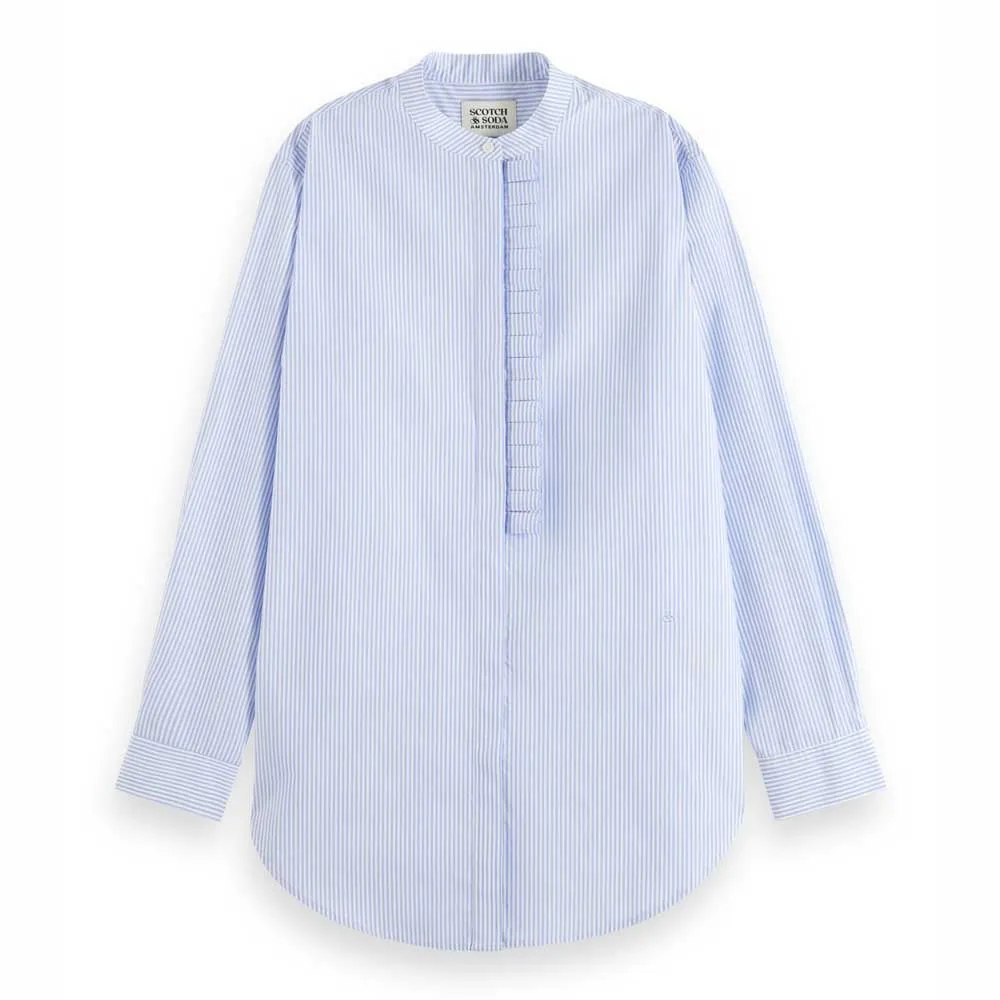 

Рубашка с длинным рукавом Scotch & Soda 177653, синий