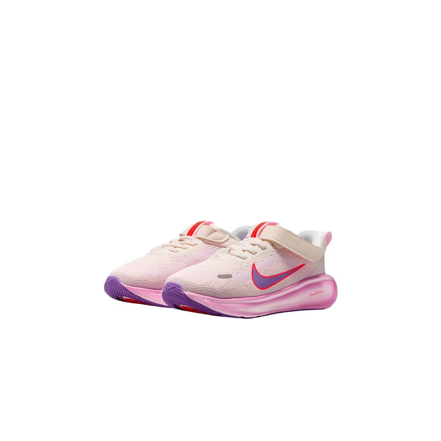 Кроссовки для активного отдыха Nike Pre School розово-белые — фото 4
