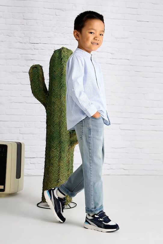 

Детские джинсы regular fit Mayoral, серый