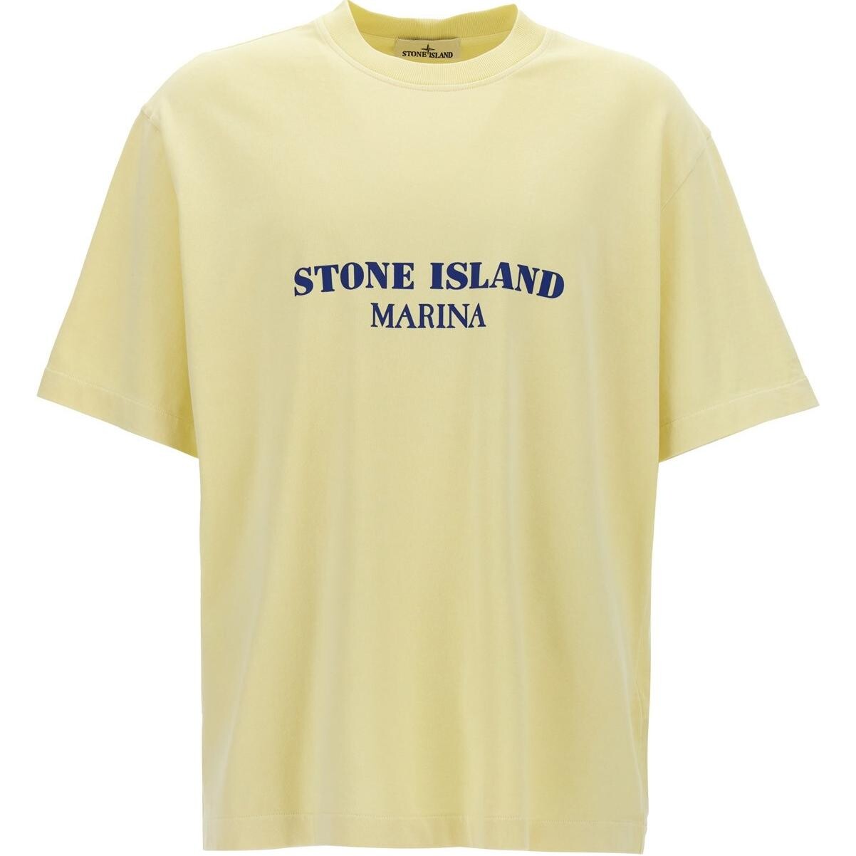 

Футболка мужская желтая Stone Island, желтый