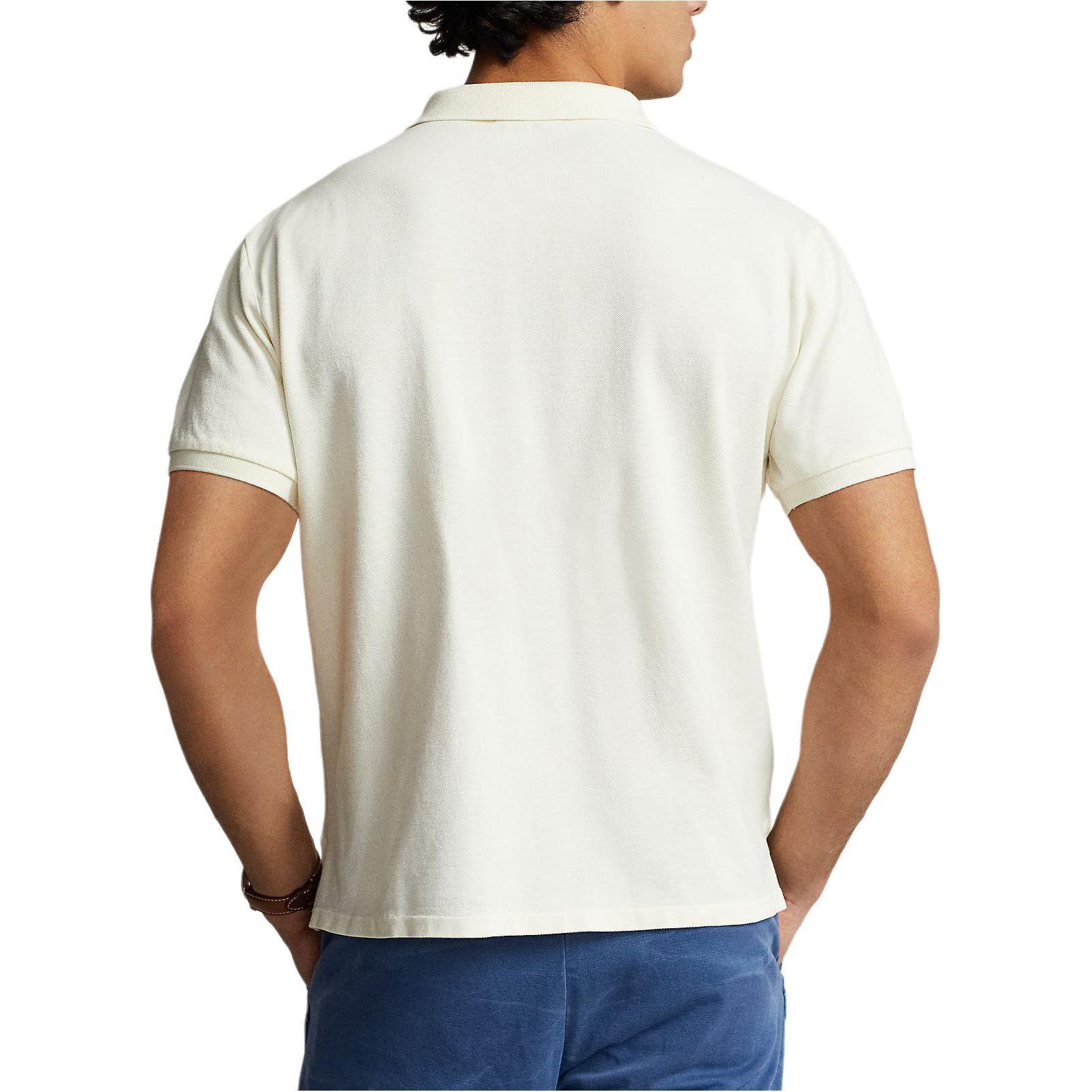 Polo Ralph Lauren Polo футболка мужская Club Cream — фото 4