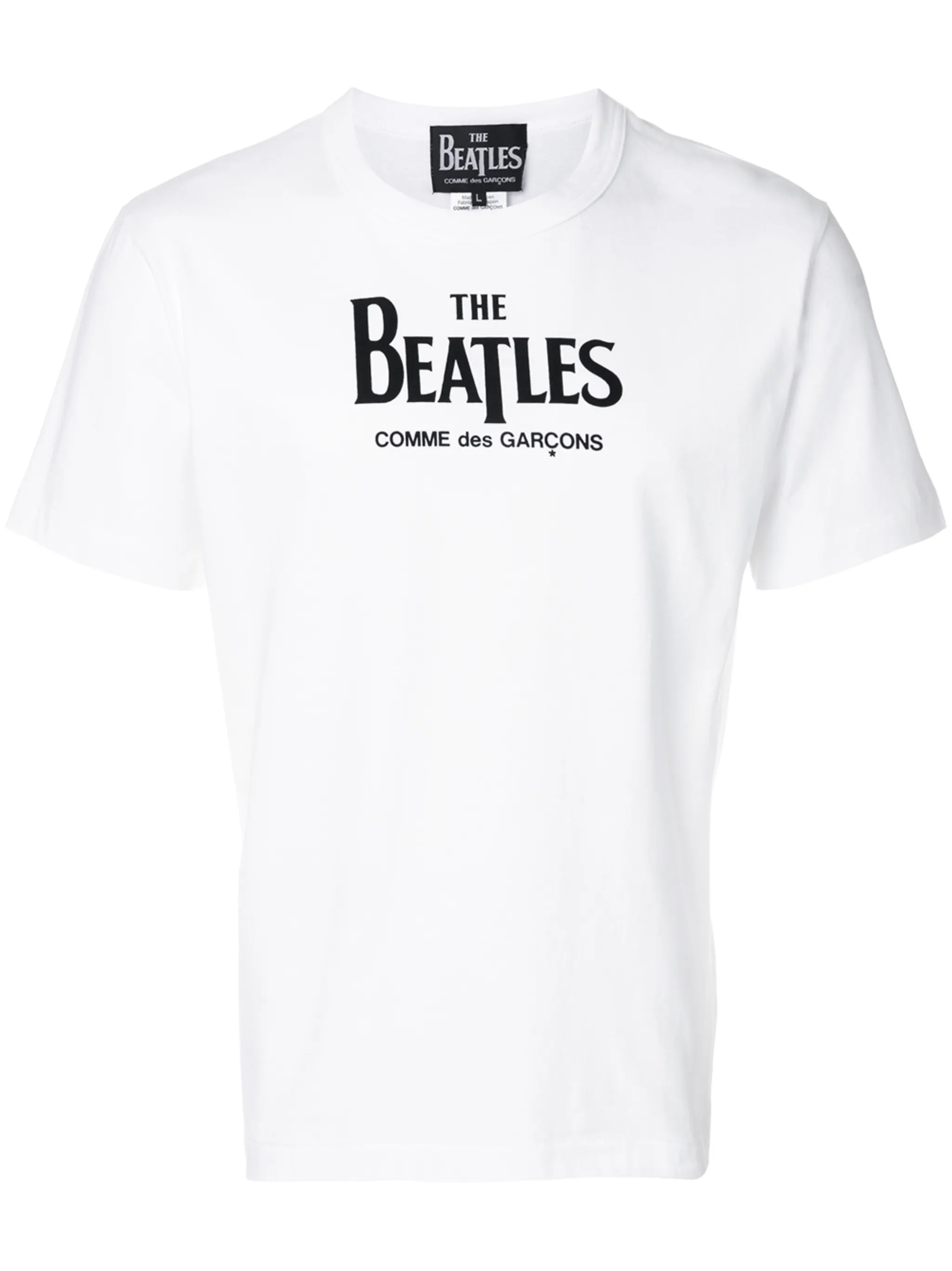 

Футболка The Beatles X Comme des Garçons, белый