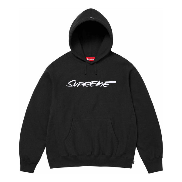 

Толстовка futura hooded sweatshirt 'black white' Supreme, черный