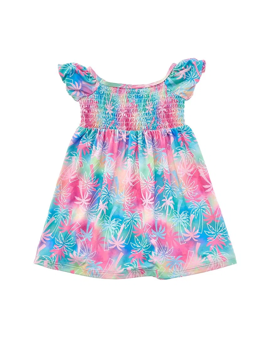 Платье Flap Happy Pink Tropical Palms