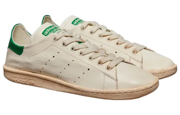 Кроссовки x adidas originals stan smith sneakers 'vintage white green' Balenciaga, белый — фото 2