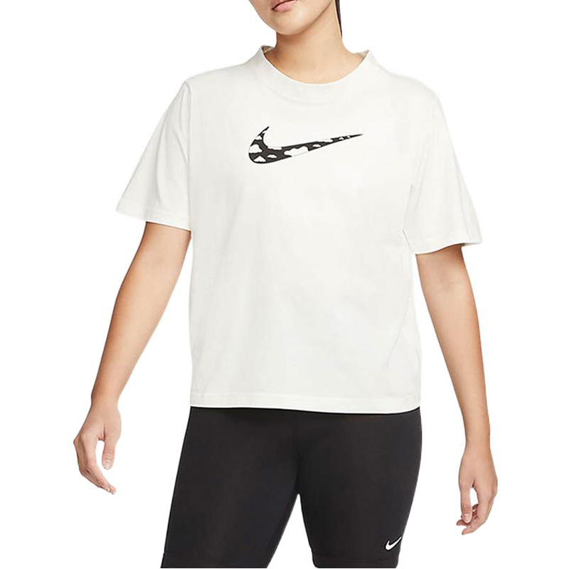 Футболка с втачными рукавами женская парусная белая Nike — фото 4